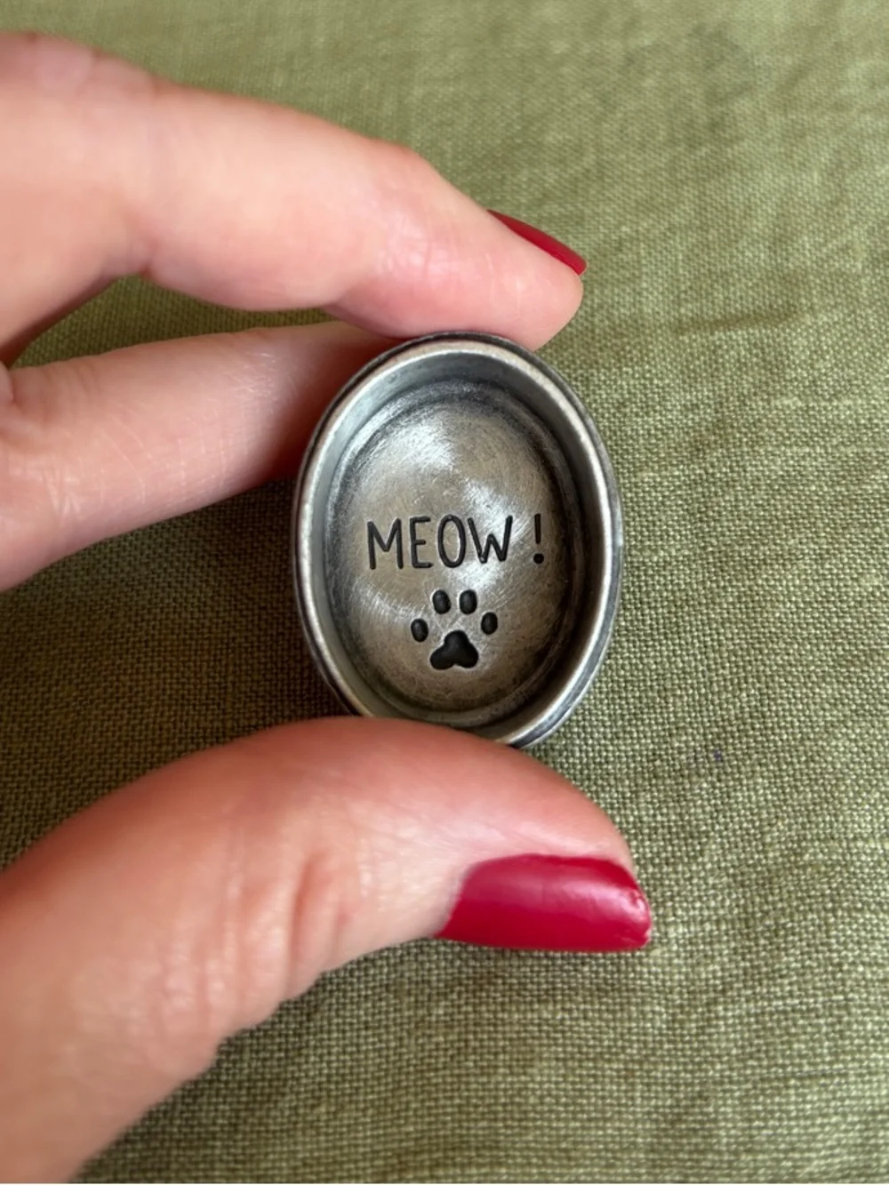 Cat Pins & Tiny Box with Stud Earrings